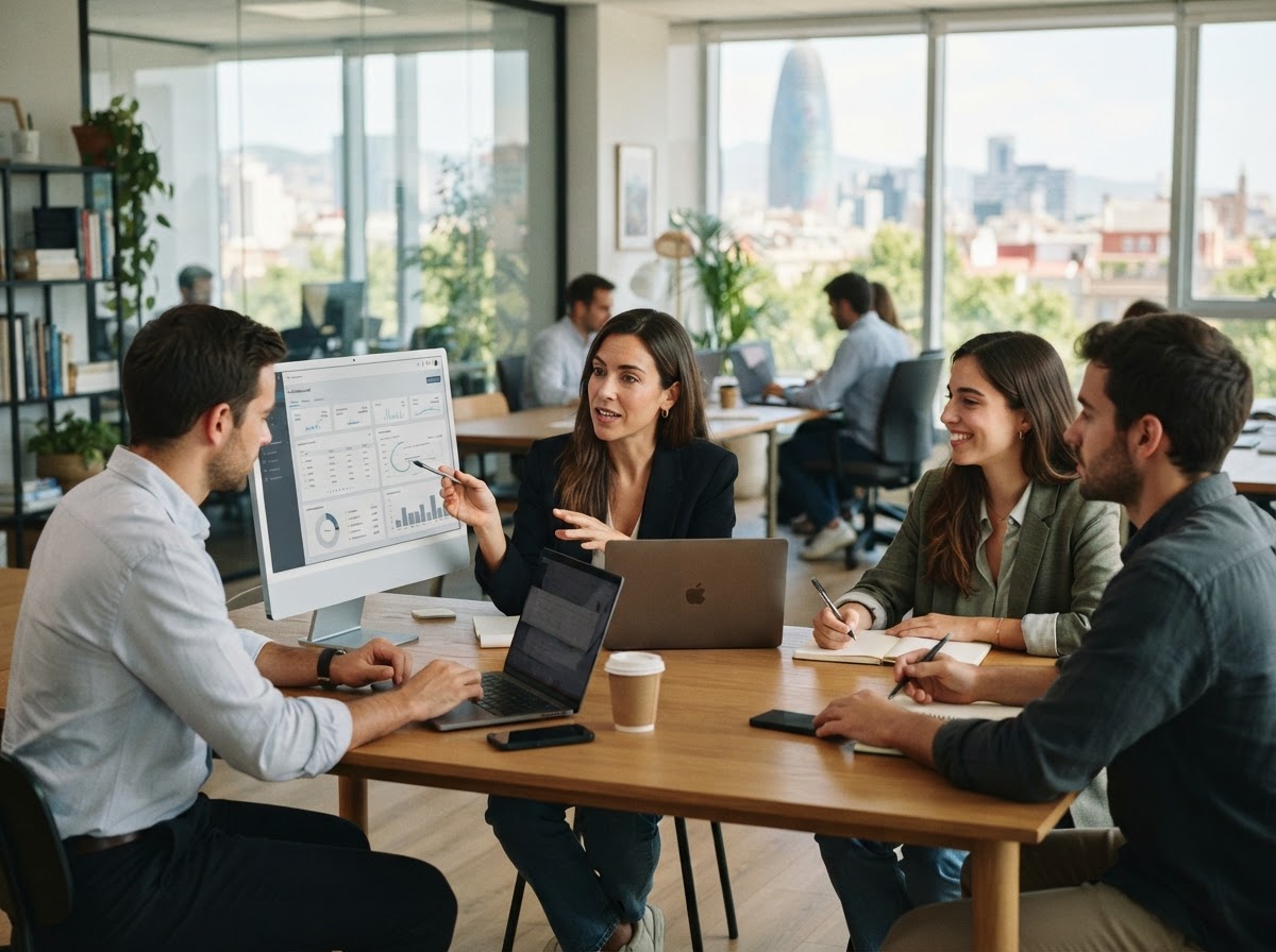 CaixaRendimiento equipo de análisis de datos trabajando sobre modelos predictivos